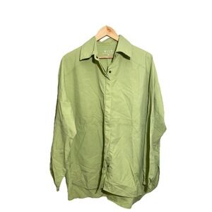 Wilo Melbourne Label Lightweight Nylon Overshirt‎ Jacket Women's Medium Green